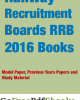 Railway Recruitment Boards RRB 2016 Books
